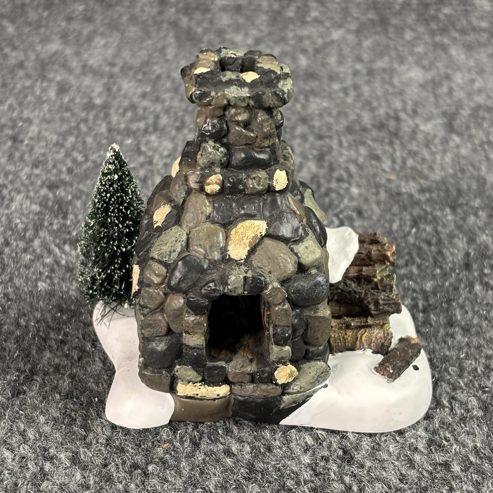 Vintage Department 56 Village Accessories "FIELDSTONE FIREPLACE" #56.53010